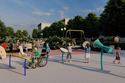 В Липецке появится площадка для детей с ограниченными возможностями здоровья