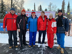 Алексей Ягудин выступил на торжественном открытии соревнований по лыжным гонкам в Перми