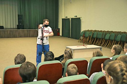 Михаил Диктованный провел «Урок доброты» в Лесногородской школе